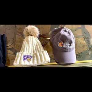 WIU hats... new without tags